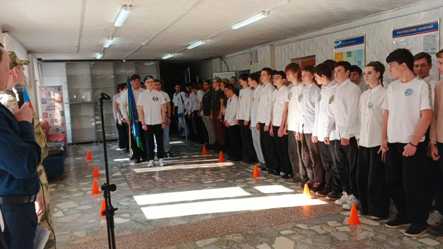 Конкурс Смотр строя и песни - ГБПОУ РО ПУ № 69