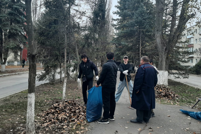 Субботник - ГБПОУ РО ПУ № 69