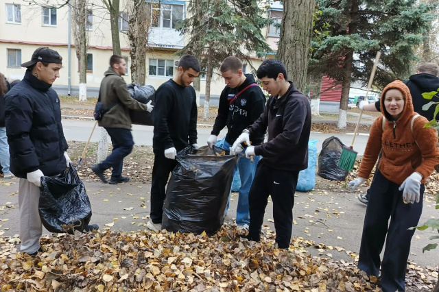 Субботник - ГБПОУ РО ПУ № 69